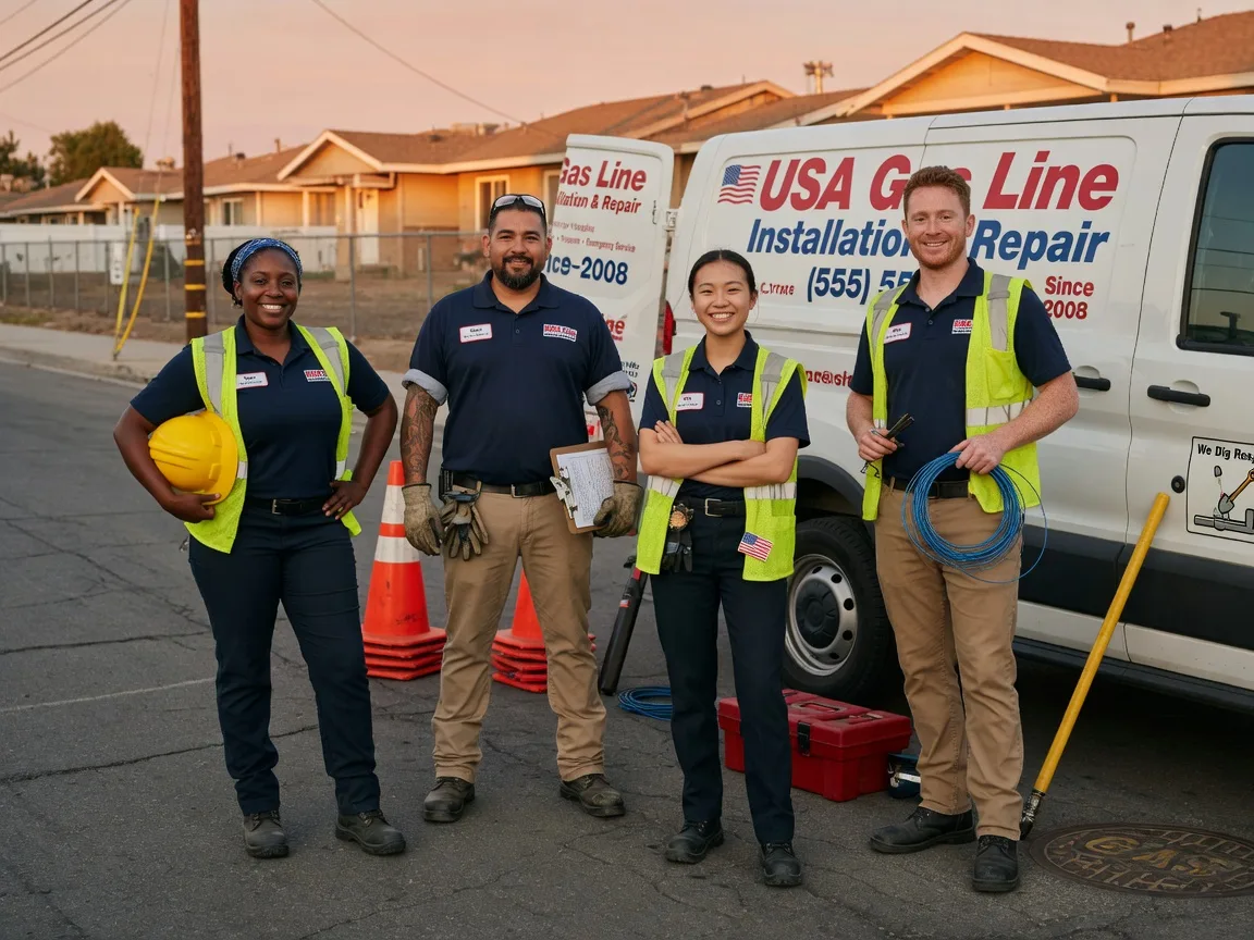 Gas Line Installation company in Oakesdale, WA
